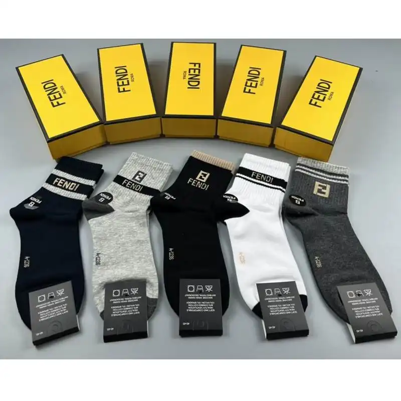 Affordable Fendi Socks Set 090303 0123