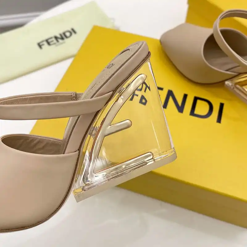 Affordable Affordable Fendi First Sandals Women Calf Leather Beige 0128