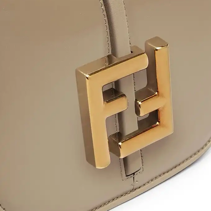 Affordable Affordable Grey Calf Fendi Mini C'mon Bag Leather In 0208