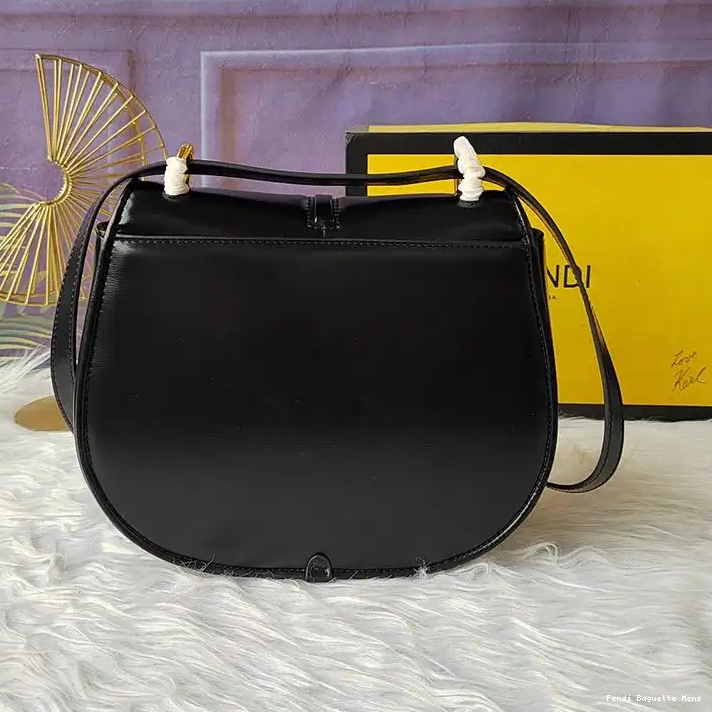 Affordable Affordable Bag In C'mon Leather Medium Fendi Black Calf 0216