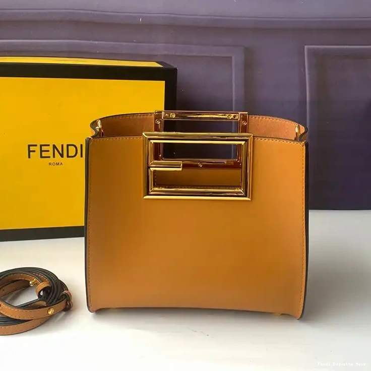 Affordable Affordable Way Bag Calf In Small Fendi Leather Brown 0217