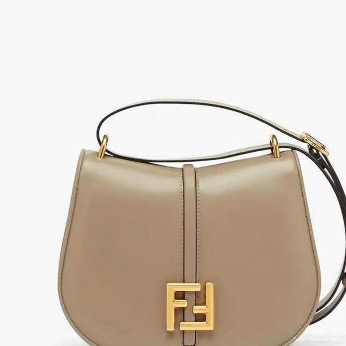 Affordable Affordable Bag C'mon Leather Calf Grey Fendi In Medium 0210