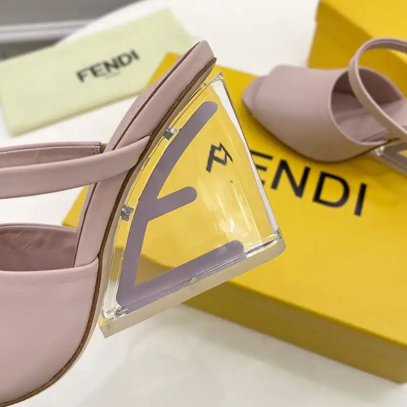 Affordable Affordable Fendi First Sandals Women Calf Leather Pink 0205