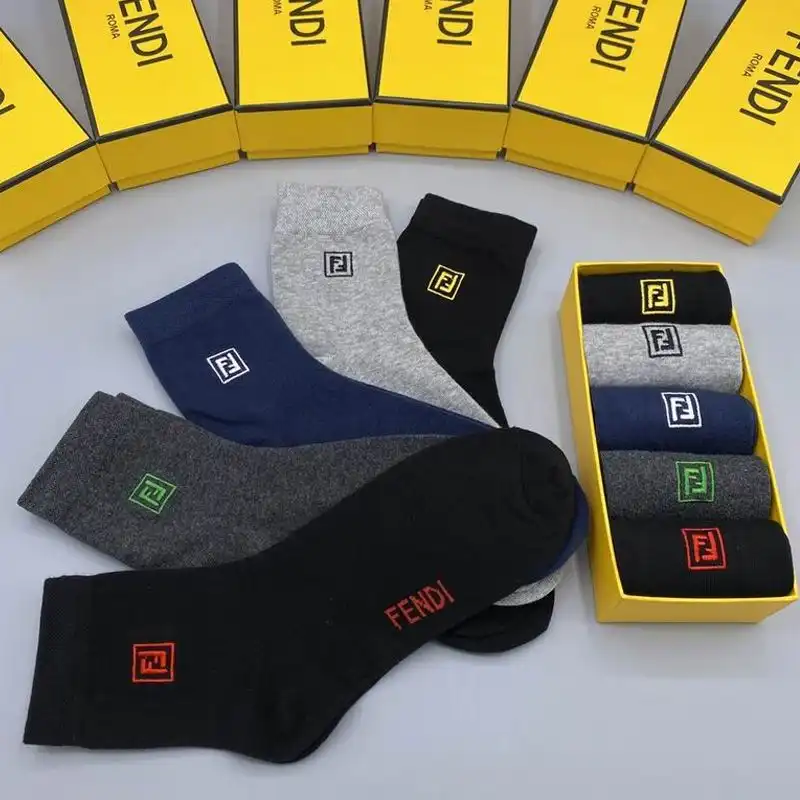 Affordable Affordable Fendi Socks Set 040336 0202